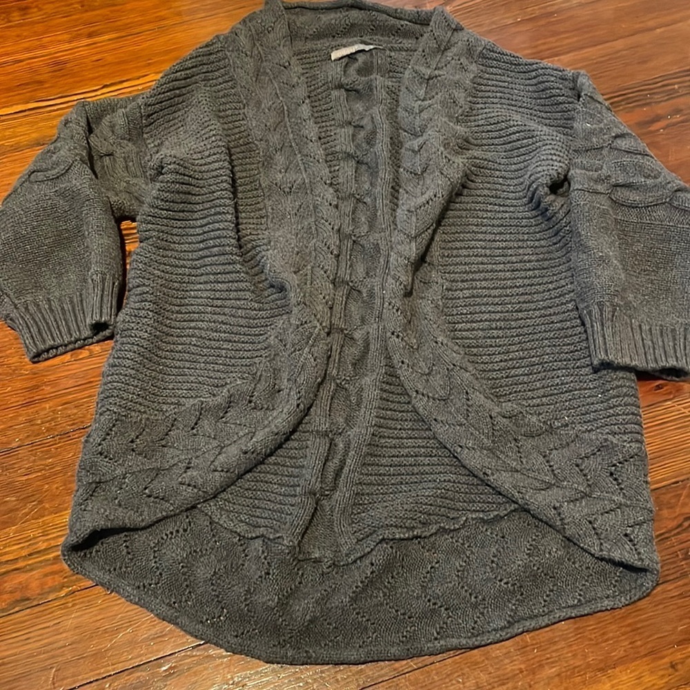 Rubbish Women’s Gray Cardigan Size S